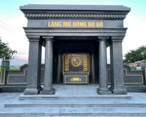 Lầu thờ đá đẹp